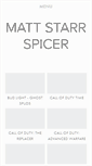 Mobile Screenshot of mattspicer.com